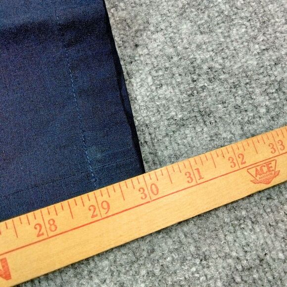 Bluffworks Pants Men's Size 37x30 Navy Blue Polyester Original Chino Regular Fit - Picture 10 of 11